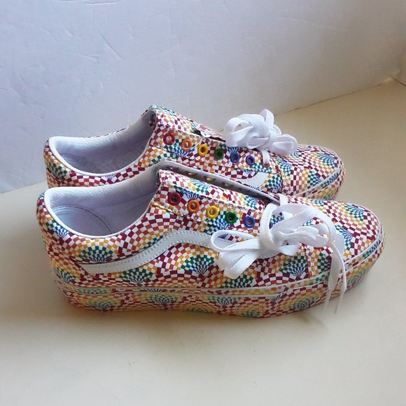Vans Unisex Multipurpose Floral Shoes Men SZ. 10.5, Women SZ. 12. main image 11